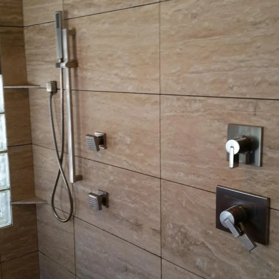 Shower fixture installation for Gas Line Repair in North Brunswick